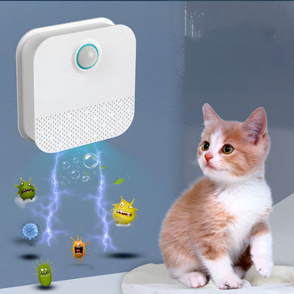 Purificateur Intelligent DownyPaws 4000mAh pour Bac à Litière pour Chat