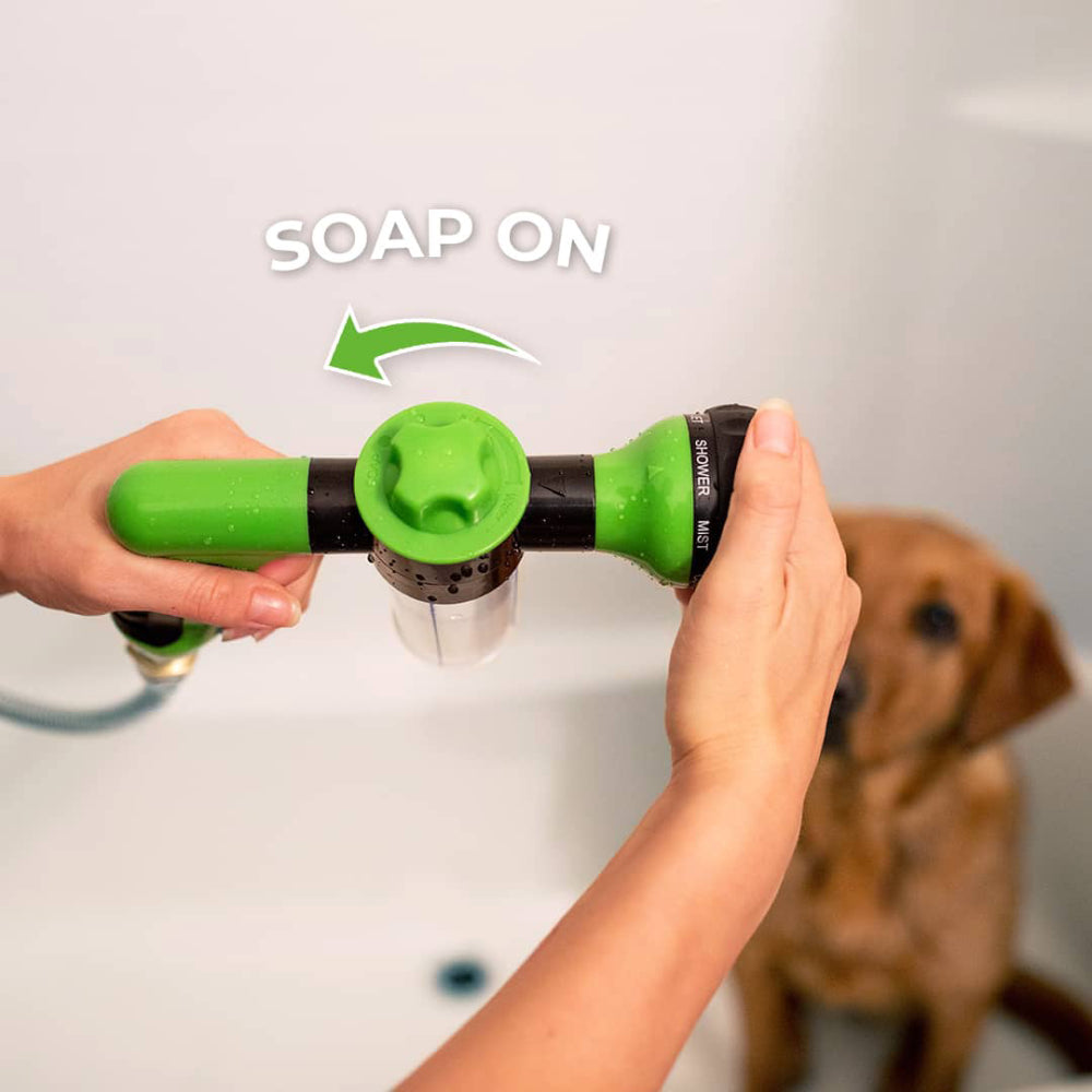 Le Révolutionnaire Pup Jet - La Façon la Plus Rapide et la Plus Simple de Donner un Bain à Votre Chien