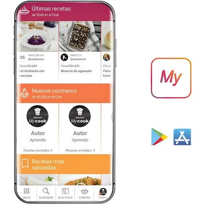 Robot de cuisine Taurus Mycook Touch avec connexion Wi-Fi